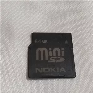 حافظه رم موبایل  64 و 256 مگابایت مینی اس دی نوکیا  و میکروسیم ساخت ژاپن