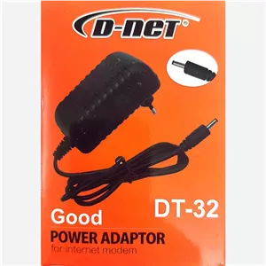 آداپتور مودم دی لینک 12 ولت 1 آمپر D-Net DT-32