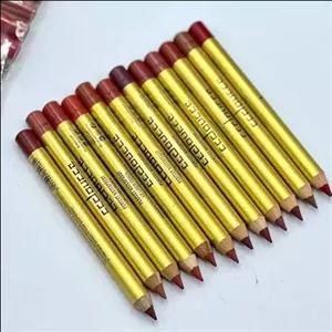 خط لب مدادی دوسه پوکه طلائی بسیار روان