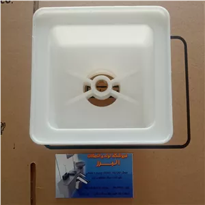 زیراب یدک سیفون فانتزی مربع ساده (پس کرایه)