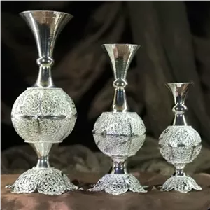 گلدان ملیله، مدل توپی، سایز کوچک، کد 2021