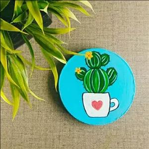 مگنت یخچالی طرح کاکتوس کد 178