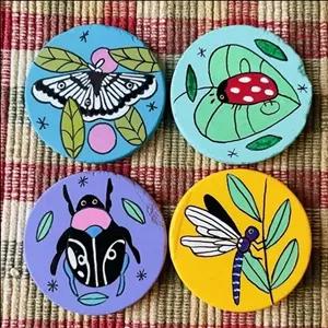 مگنت یخچالی طرح حشرات کد 150