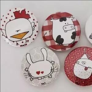 مگنت یخچالی طرح حیوانات فانتزی کد 185