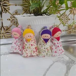 عروسک روسی محرمی و مناسبتی(سفره حضرت رقیه)، 8سانتی اعلا، تعداد 20عدد 