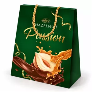 شکلات کادویی Vobro Hazelnut Passion با مغز کرمی فندق – 182 گرم