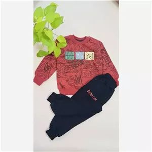 بلوز شلوار پسرانه دورس دونخ پنبه لاکرا سایز 35 تا 50