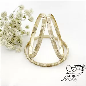النگو بچه گانه 3میل طرح طلا کد 22247
