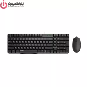 کیبورد و ماوس رپو مدل X120S اتصال USB