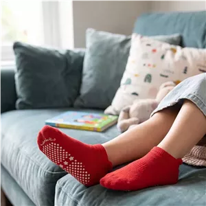 جوراب دخترانه کف استپ پنبه ای ایرانی