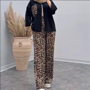 ست هیفا فری تا 44 شومیز شلوار کراش