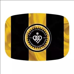 استیکر درب باک-طرح تیم سپاهان-مخصوص تیبا صندوق دار -کد5584-سفارشی