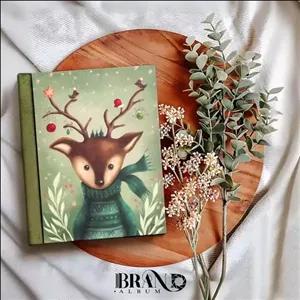 آلبوم عکس شومیزطرح گوزن سایز 25-20 20برگ 40صفحه