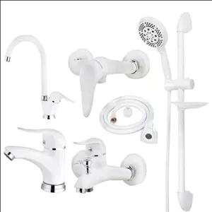 ست شیر آلات بهداشتی مارتیا مدل آرال W.G 670 مجموعه 6 عددی 