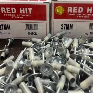 میخ و چاشنی سرهمی 27 میل 100 عددی