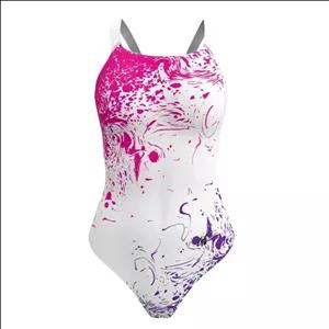 مایو شنا دخترانه بچه گانه مدل اسلیپ لایف life سابلی رنگ سفید