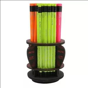 مداد مشکی زغالی پاککن دار فکتیس 12عددی