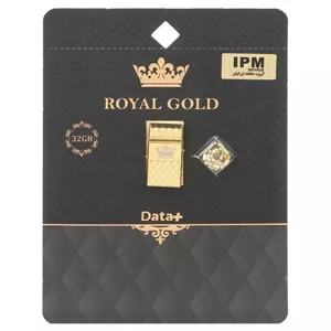 فلش 32GB USB2 Data Plus Royal Gold طلایی