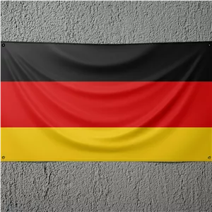 پرچم آلمان ساتن ضخیم قابل شستشو پسکرایه