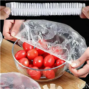 کاور درپوش یکبار مصرف درپوش کش دار یکبار مصرف بسته 100عددی