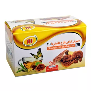 دمنوش قارچ گانودرما 111 ( تی بگ 20 عددی) 