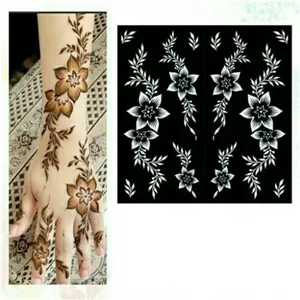 شابلون ابرو (شابلون حنای سنتی  