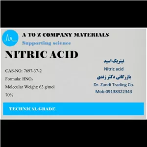 نیتریک اسید اسید نیتریک یک لیتری دکتر زندی ارسال باربری
