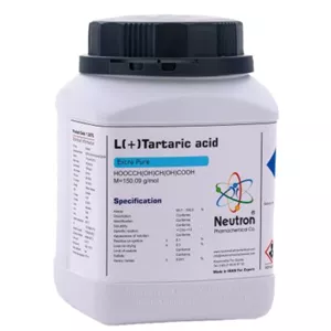 اسید تارتاریک مجللی و مریک آزمایشگاهی و صنعتی قیمت متفاوت