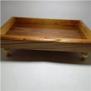 سینی پایه دار چوب راش