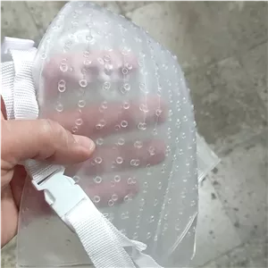 کلاه مش ژله ای سفید و دائمی رنگ مو روبن