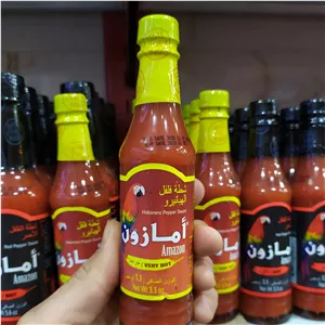 سس فلفل قرمز آمازون کوچک(98میل)جدا حارVERY HOT