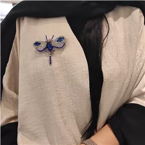 گلسینه جواهر دوزی حشرات برجسته فاخر با متریال جمهوری چک