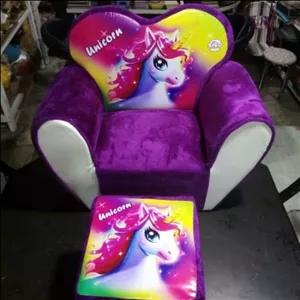 مبل کودک سیتا با جلو مبلی، طرح یونی کورن(پس کرایه)