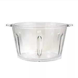 کاسه خردکن پرشیا 3 لیتری (شیشه ای) (اصل) مطابق تصویر  ( کاسه خردکن شیشه ای) ظرف خرد کن پرشیا شیشه ای