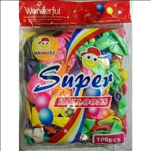 بادکنک رنگی در رنگ های شاد و زیبا.بسیار باکیفیت و مرغوب و بدون خرابی.سایز متوسط(سایز بادشده به انداه یک توپ فوتبال)