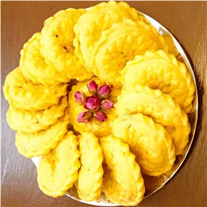 کلمپه سنتی کرمانی ویژه گردویی زعفرانی خانگی با کره حیوانی یک کیلویی