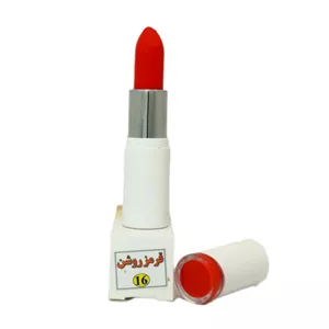 رژلب گیاهی قرمز روشن کد16