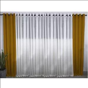 پرده اقتصادی (عرض4متری) مخمل هازان و حریر الگانت ترک