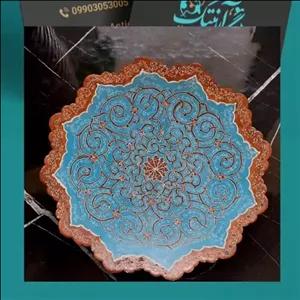 دیوار کوب مسی میناکاری فوقالعاده زیبا 