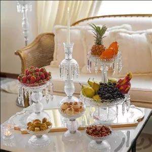 سرویس پذیرایی 5تیکه باکارات همراه شمعدان (ارسال رایگان)