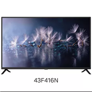 تلویزیون نکسار 43 اینچ مدل NTH43F416N ضمانت 24 ماهه گلدیران ارسال بصورت پس کرایه کیفیت تصویر Full HD 3 ورودی HDMI 2 