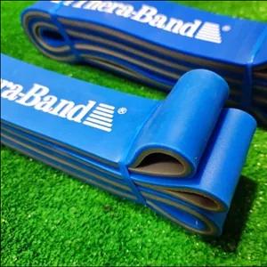 کش پاور باند تراباند پهن دو لایه مدل Power Band Thera Band ضخامت 45 میلی متر