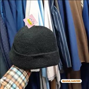 عرقچین بافت لبه دار در رنگ های مختلف