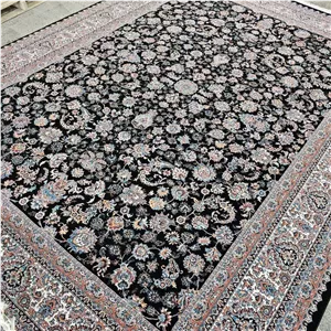 فرش 9 متری نقشه افشان گلریز رنگ سرمه ای 700 شانه (ارسال رایگان)