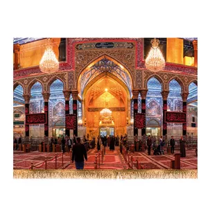 کتیبه تابلویی عکس باب القبله کد 13955 سایز 70X35