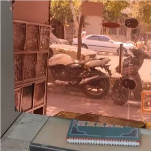 آینه رنگی مسی 1 میل ورق 15 در 30 سانت آینه کاری یک عددی