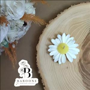 شمع بابونه ، به صورت گیفت و قابل استفاده روی آب (پس کرایه)