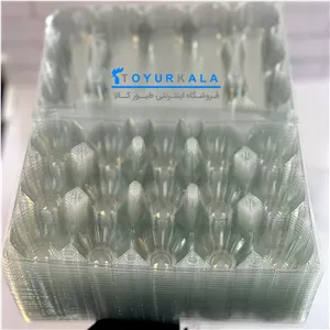 پک 100 تایی 15 خانه ای بسته بندی تخم مرغ (مواد درجه یک و عالی )
