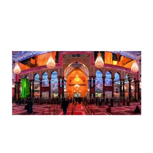 کتیبه تابلویی عکس باب القبله کد 10789 سایز 70X35