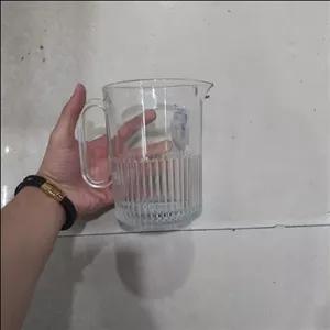 پارچ بلور شیاردار یک لیتری با کیفیت عالی 